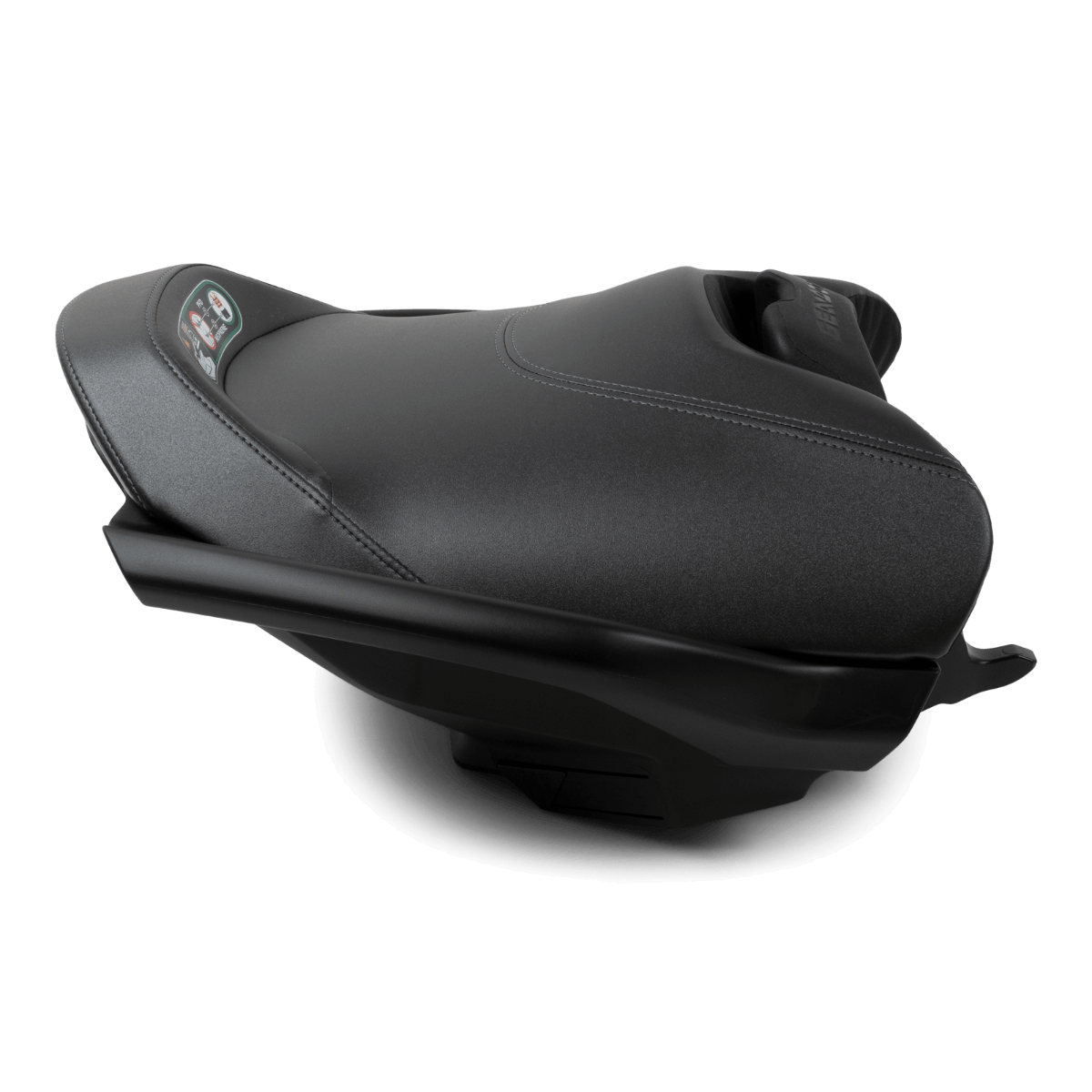 Sea-Doo passenger seat for RXP-X 2021 and up, black cushioned top view