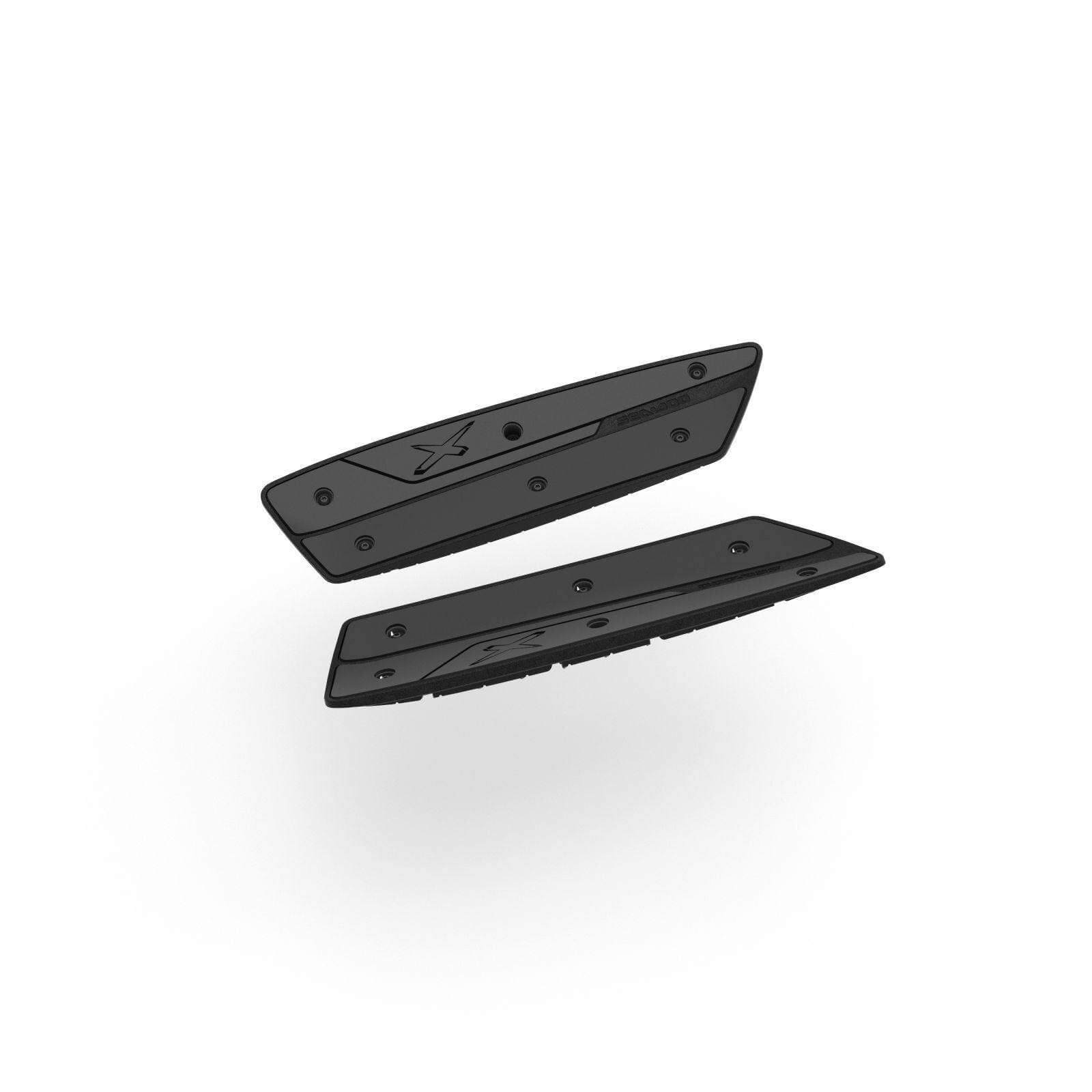 Sea-Doo black X-Team floorboard wedges pair for GTI GTR Wake 170 FishPro Scout
