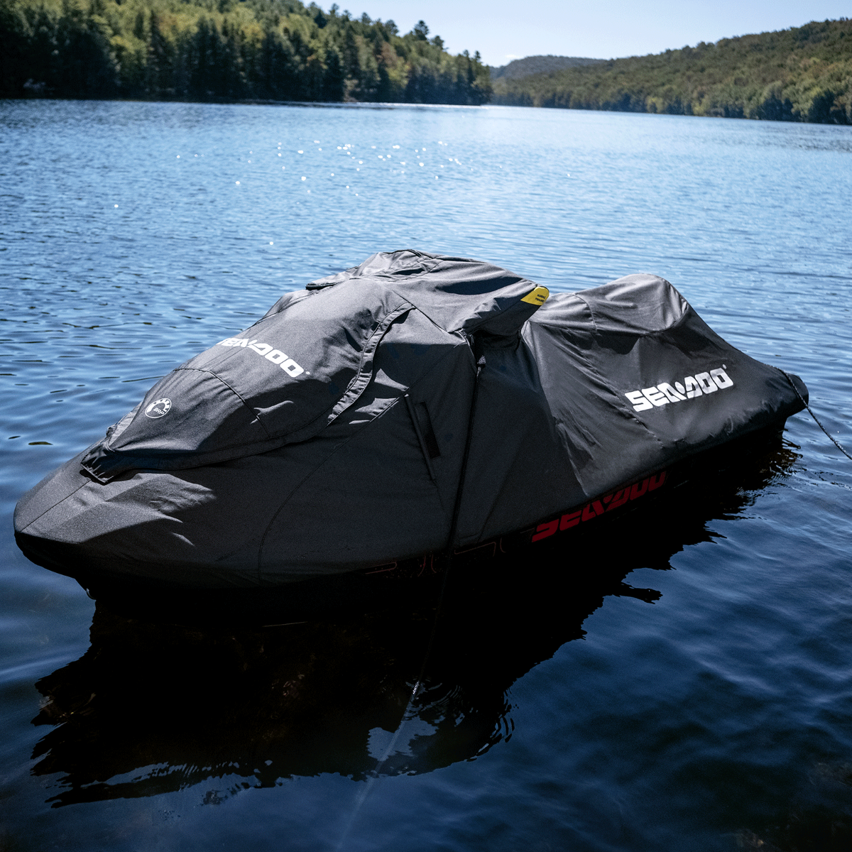 Sea-Doo Cover for GTI, GTI SE, GTR, GTR‑X, Wake 170 (2020 and up) / FishPro Scout in Black, 295100928