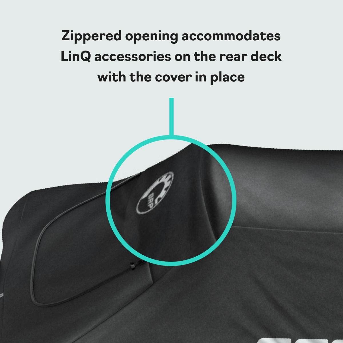 Sea-Doo Cover for GTI, GTI SE, GTR, GTR‑X, Wake 170 (2020 and up) / FishPro Scout in Black, 295100928