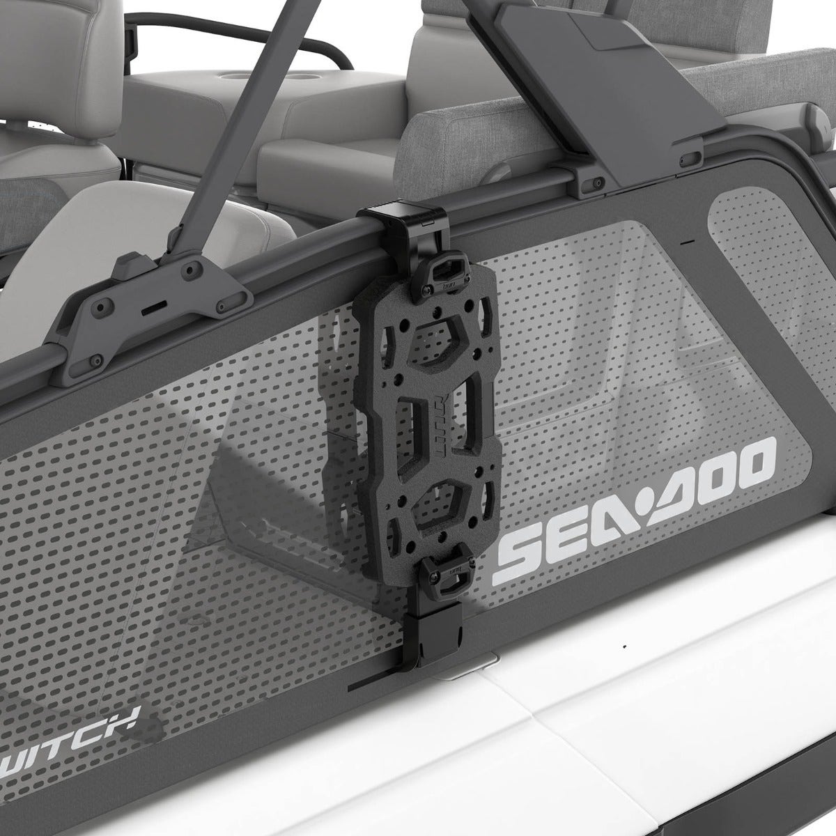 Sea-Doo LinQ Vertical Support Storage System Switch Pontoon Models - Modular Rail Cargo Support, 295100931