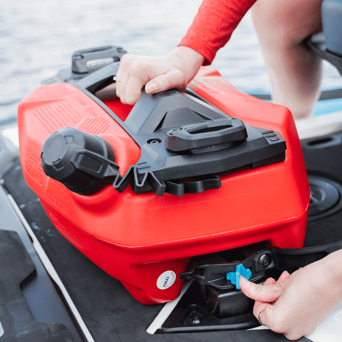 Bidon de carburant empilable Sea-Doo LinQ de 3,8 US Gal (14,5 L) - Rangement de carburant LinQ, 295100950