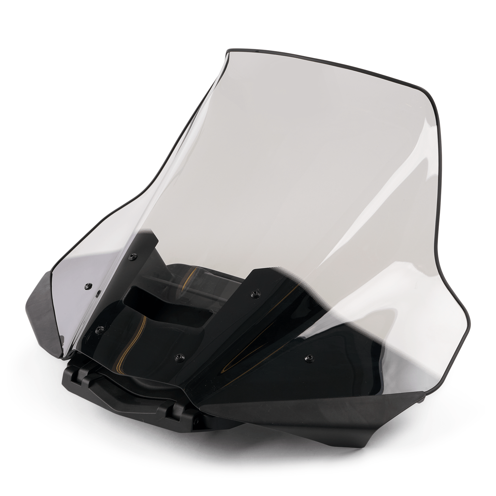 Sea-Doo touring windshield smoked tinted with black mounting brackets for PWC