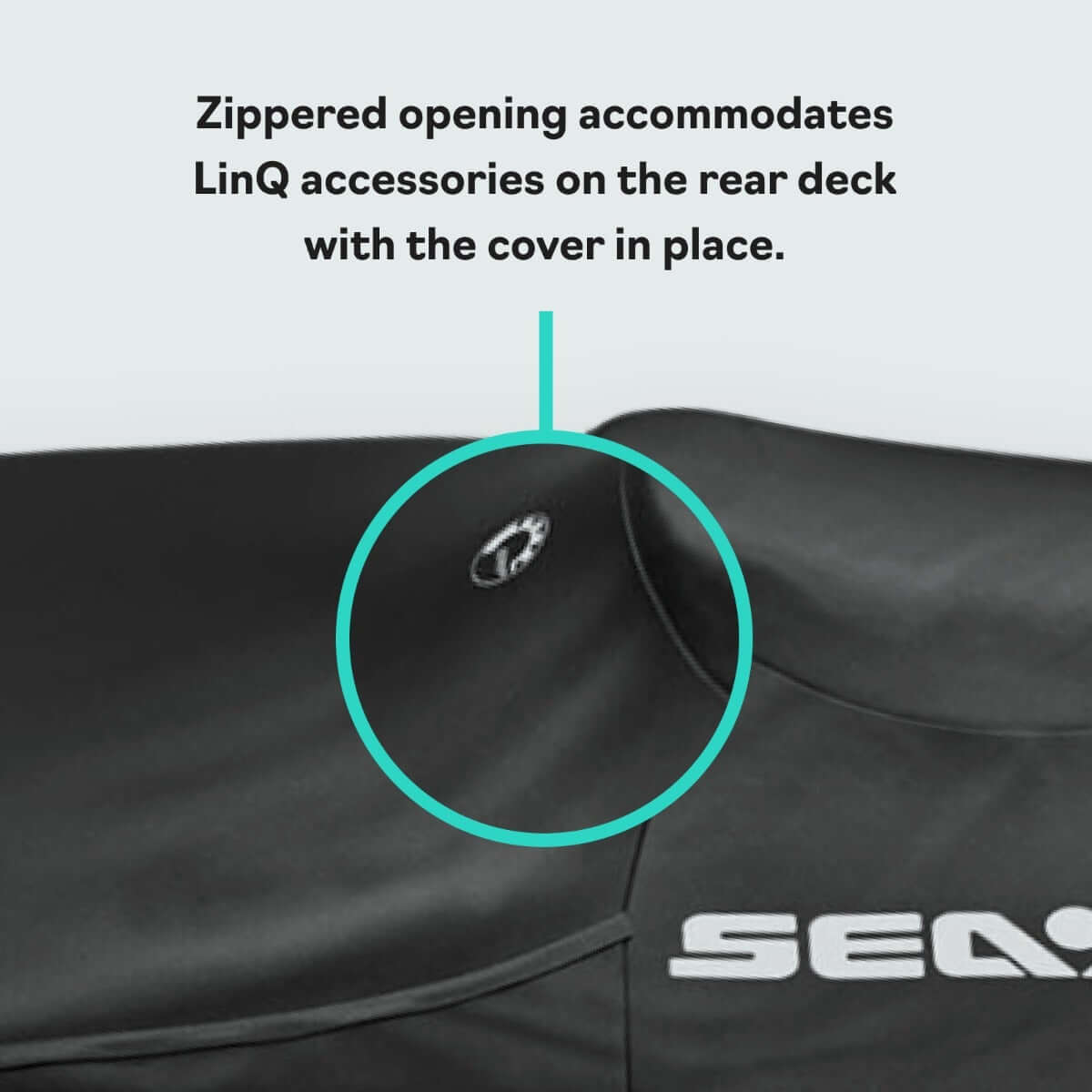 Sea-Doo Cover for Explorer Pro in Black, 295101032