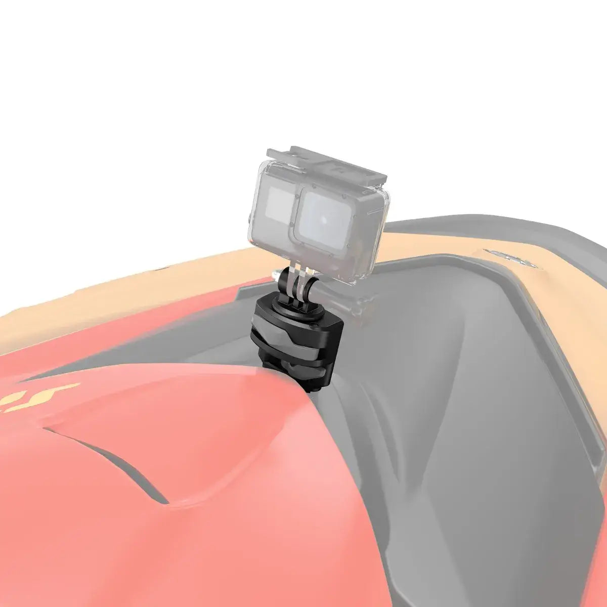 Closeup of LinQ action camera holder