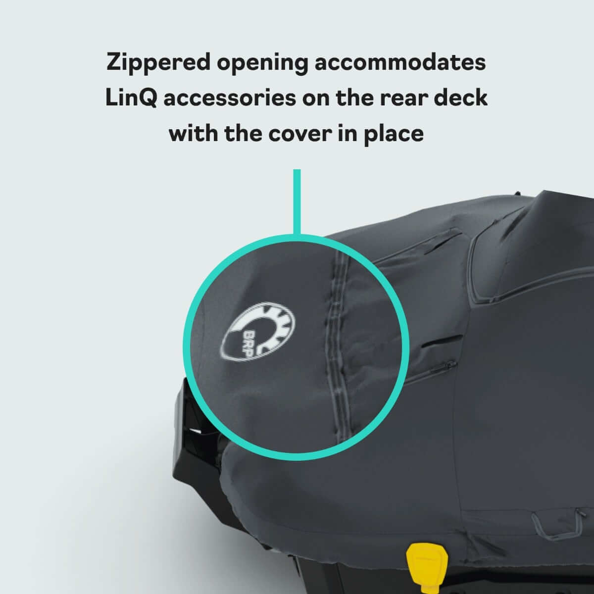 Housse de motomarine Sea-Doo Spark 1 et 2 places – Protection résistante aux intempéries pour le transport, 295101160