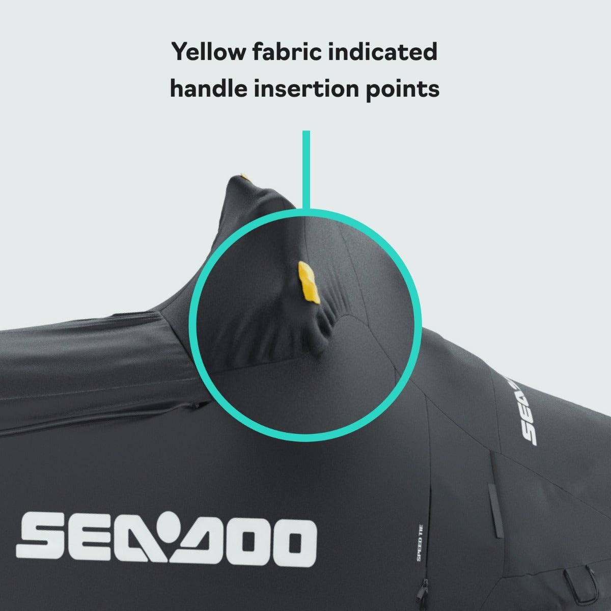 Sea-Doo Spark 3 Seater PWC Cover - Weather-Resistant Trailering Protection, 295101161