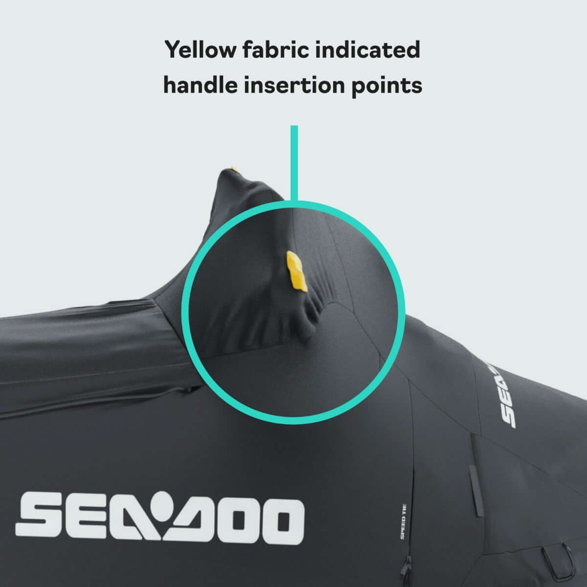 Housse de motomarine Sea-Doo Spark 3 places – Protection tout temps pour remorquage, 295101161