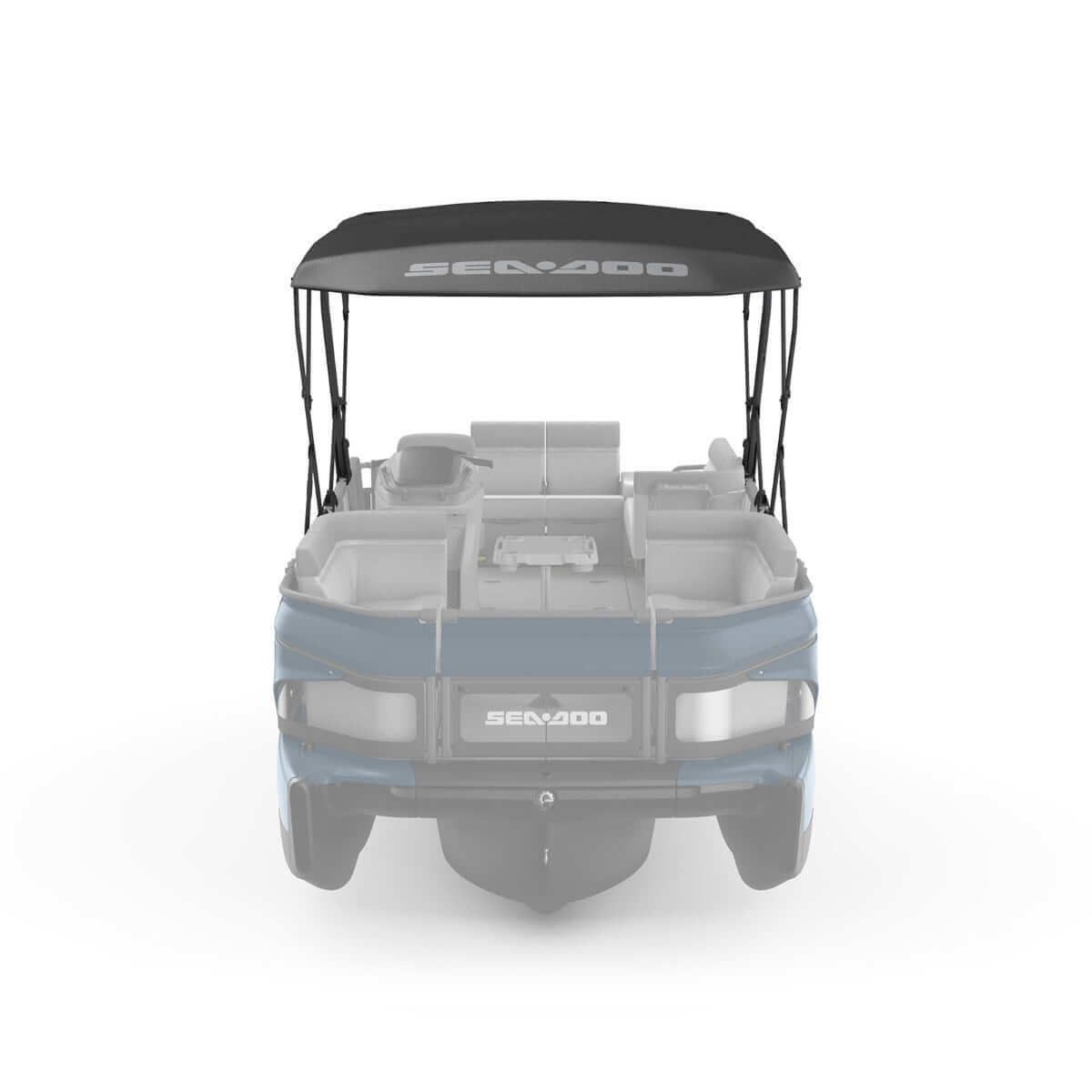 Double Bimini Top 21' for Switch Pontoon