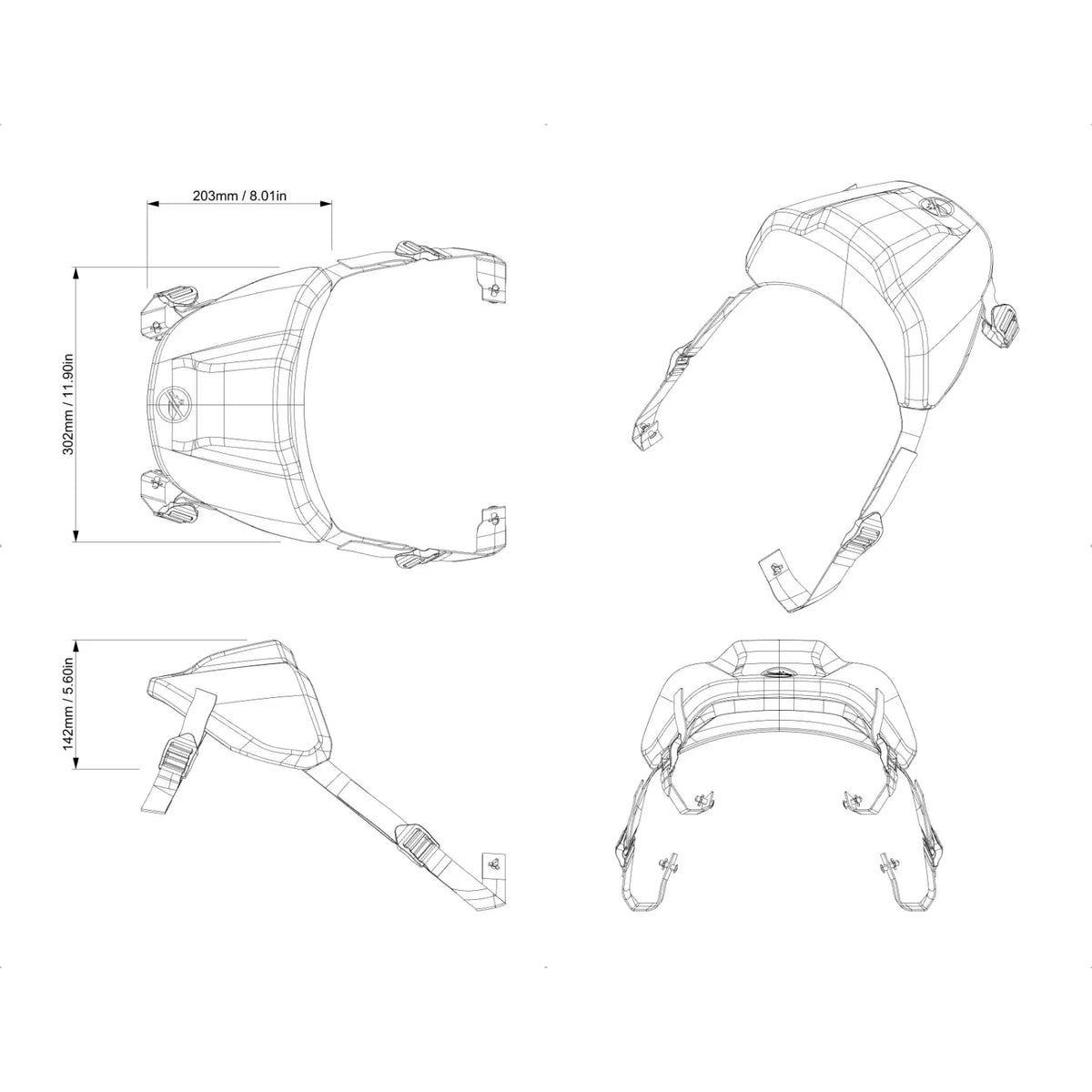 Sea-Doo Spark Performance Saddle for spark 2024 and newer, 295101461