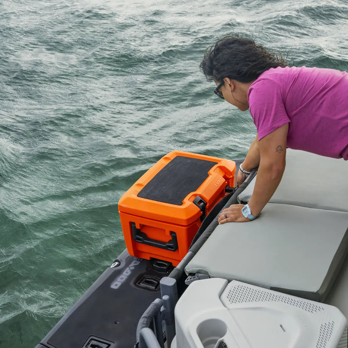 Sea-Doo LinQ 5.3 US Gal (20 L) Race Orange Cooler, 295101484
