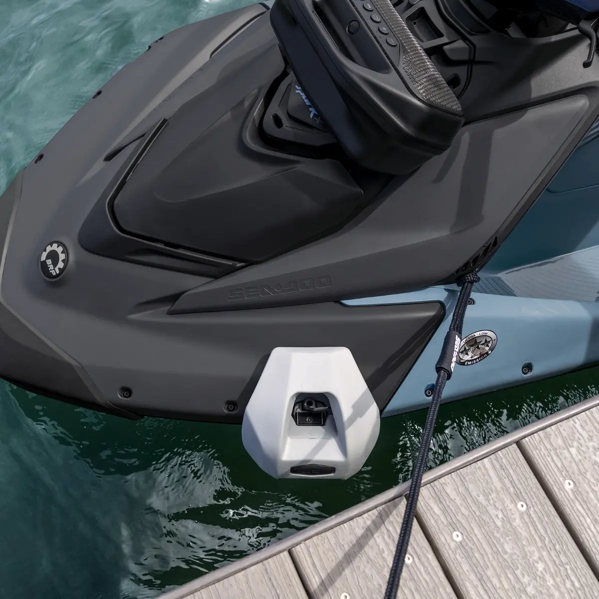 Sea-Doo LinQ Lite Fenders for Spark (2024 and up), Grey, 295101583