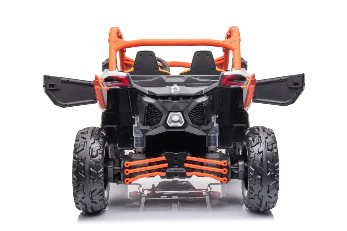 Can Am Maverick UTV 2 places 2x24V 4x4 pour enfants, ORANGE, FR9550-ORANGE