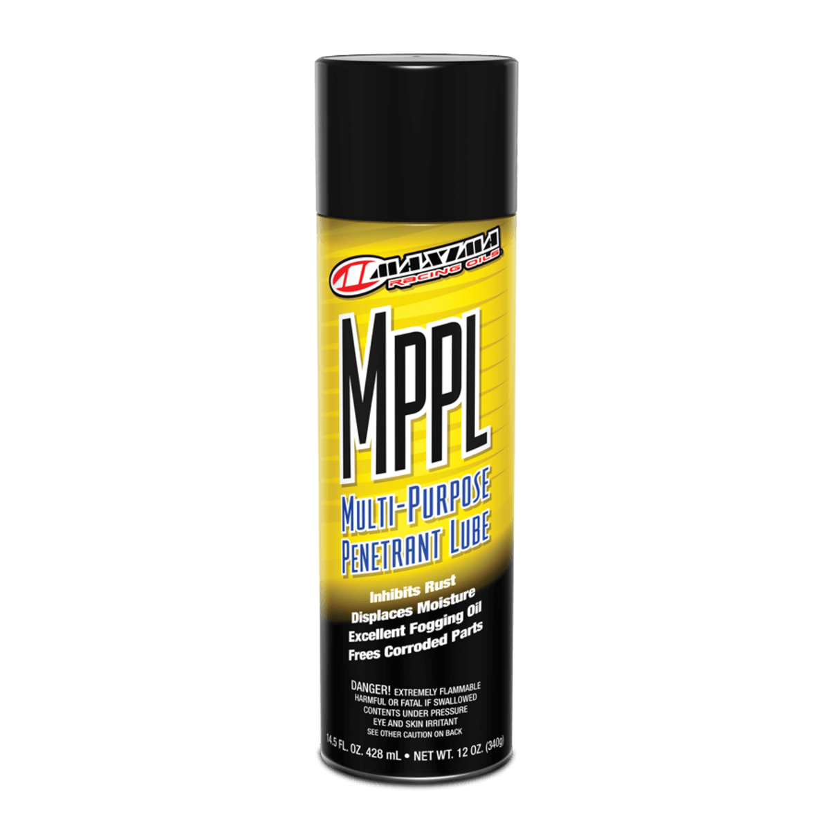 Maxima MPPL Multi-Purpose Penetrant Lube can on a white background