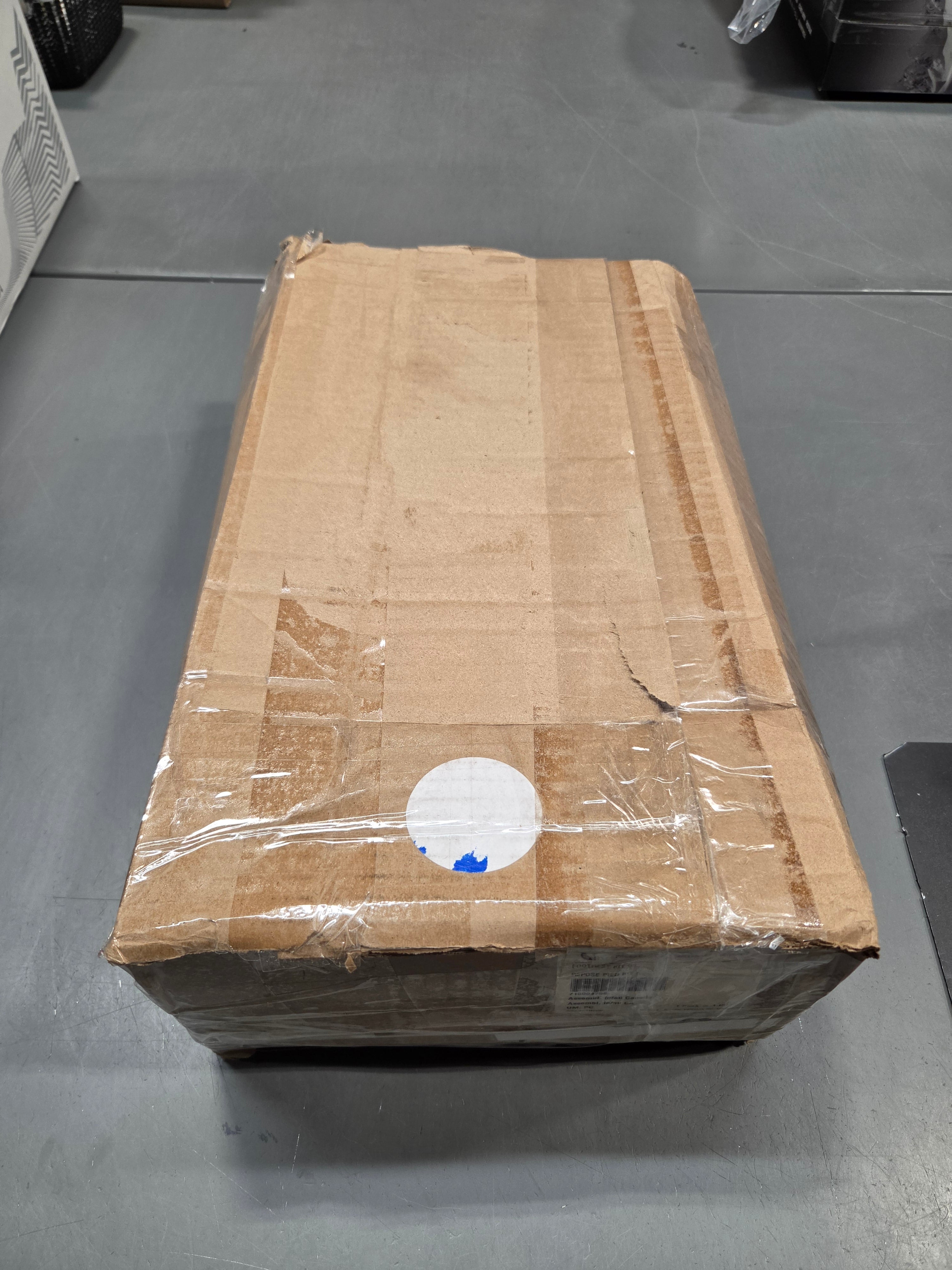 Can-Am Self-Clearing Footwells for Outlander 715004759 sealed cardboard shipping box open box return