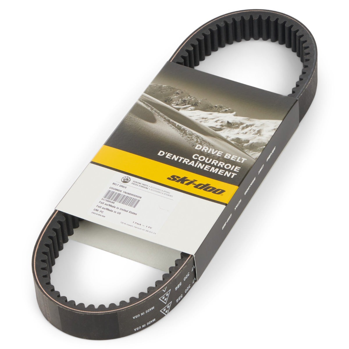 Ski-Doo Performance Drive Belt 417300586, front