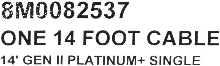 Mercury Marine/Quicksilver 14' Gen II Platinum Plus Throttle and Shift Cable - 8M0082537