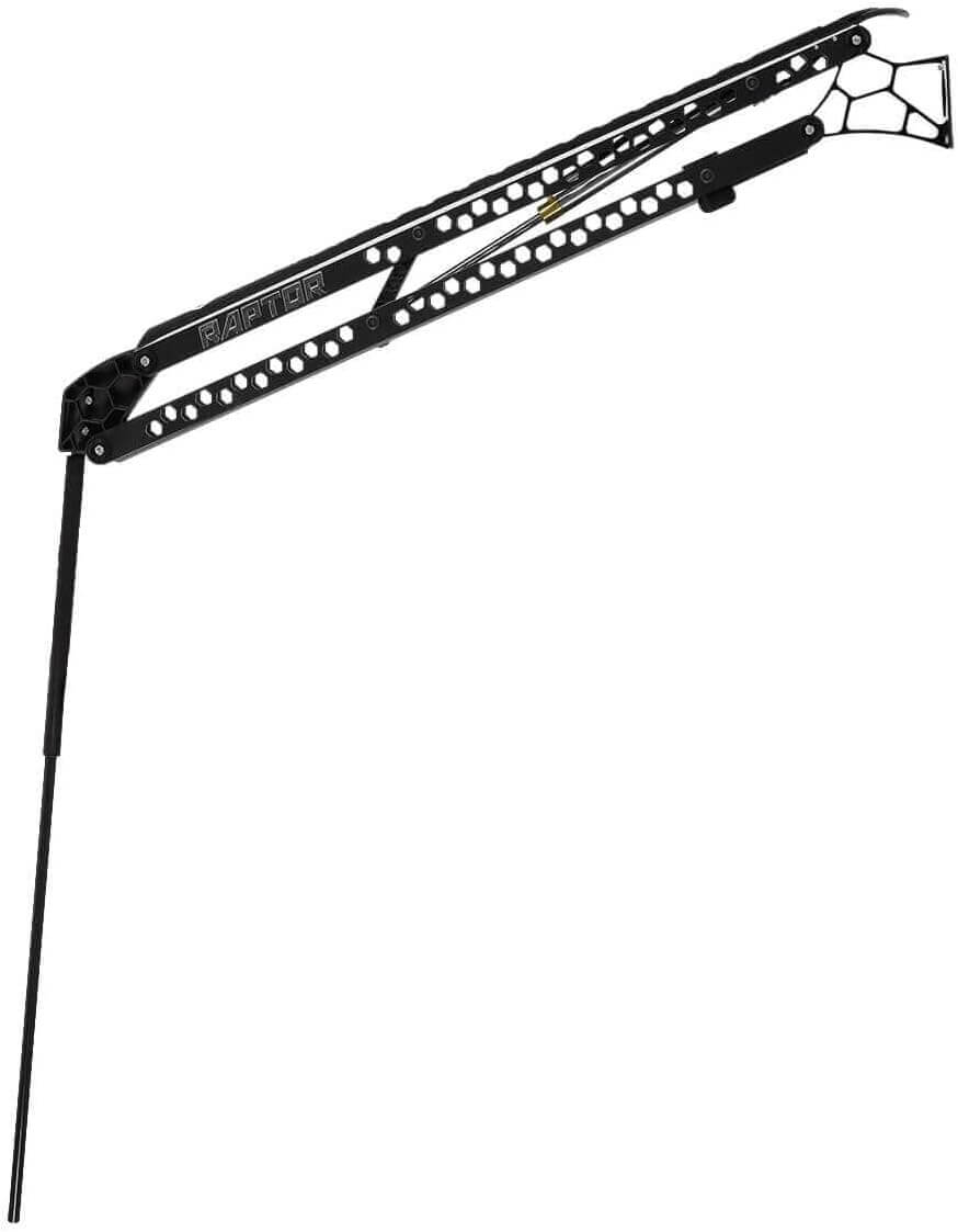 Minn Kota 1810620 Raptor Shallow Water Anchor wtih Active Anchoring, 8', Black - Innovative hydraulic anchor design