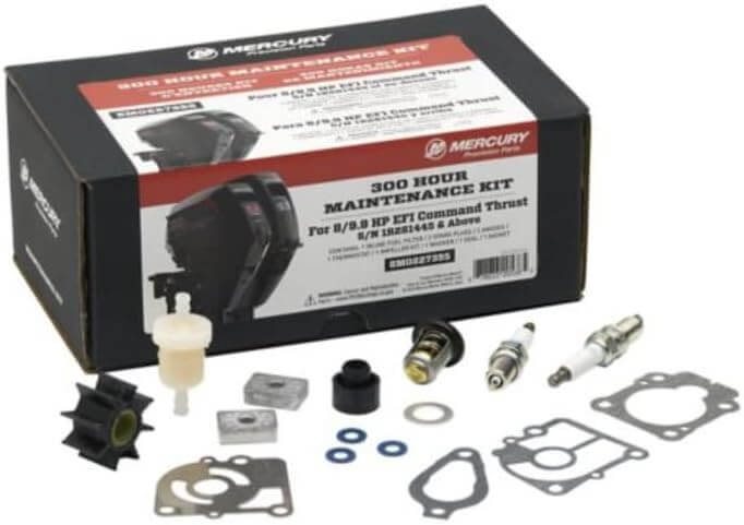 Mercury 8M0227355 300 Hour Service Kit 8 - 9.9 EFI Command Thurst