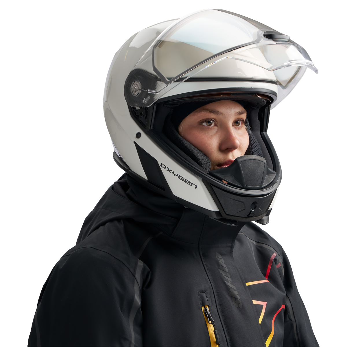 Ski-Doo Unisex Light Balaclava in Black, alternate view 3, 448796