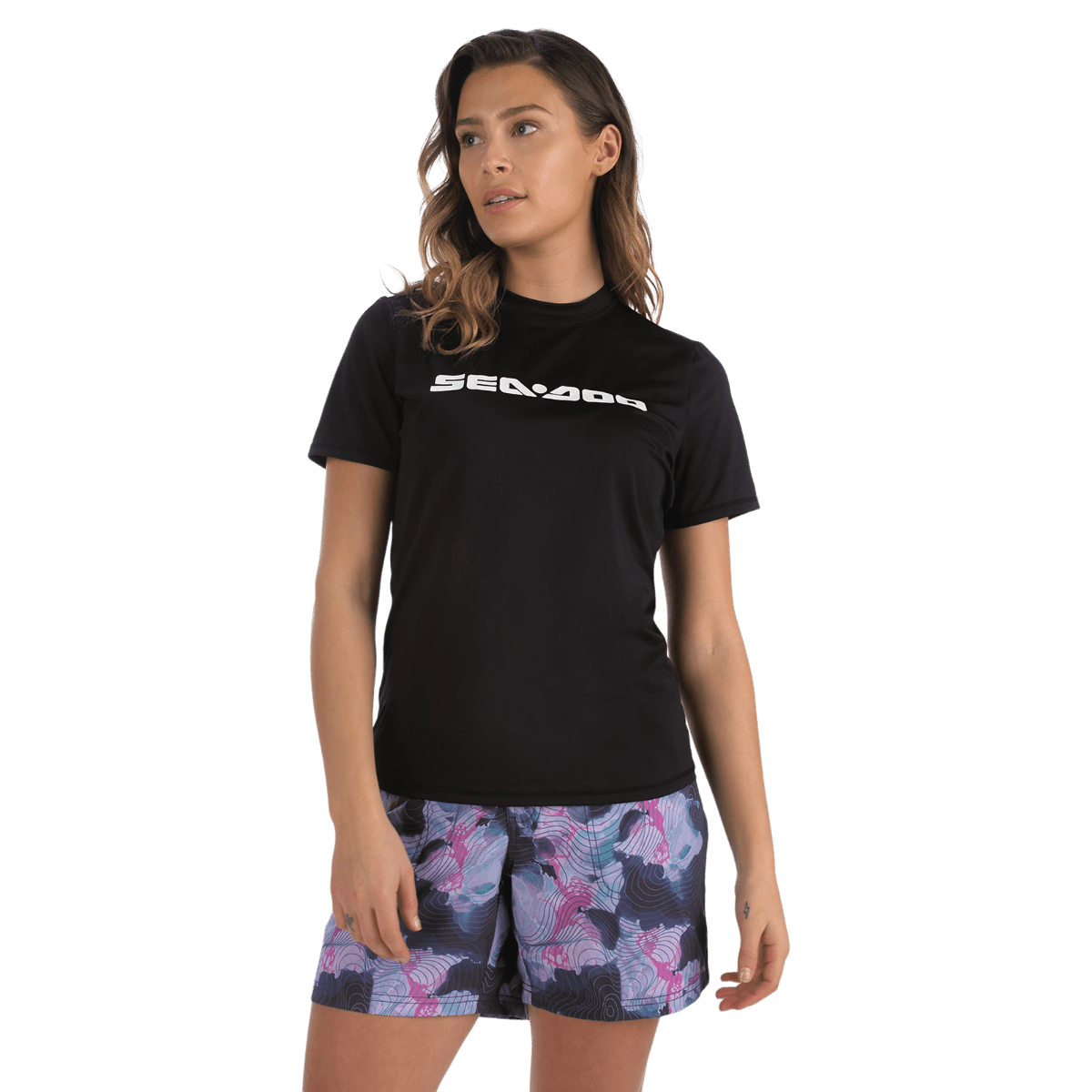 Women's Short Sleeve Rashguard Signature
