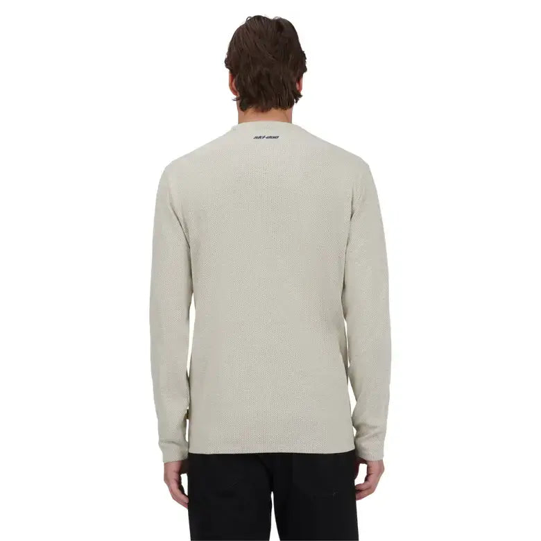 Ski-Doo Men's Waffle Knit Thermal Long Sleeve Henley