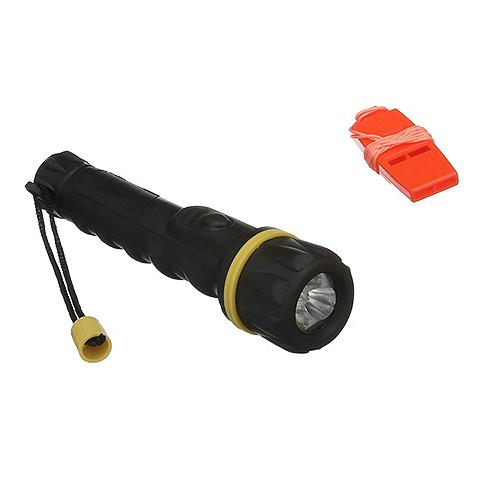 Seachoice Boat Bailer Safety Kit, Includes Flashlight, Whistle, 50 Ft. Line and Bailer, 50-45431