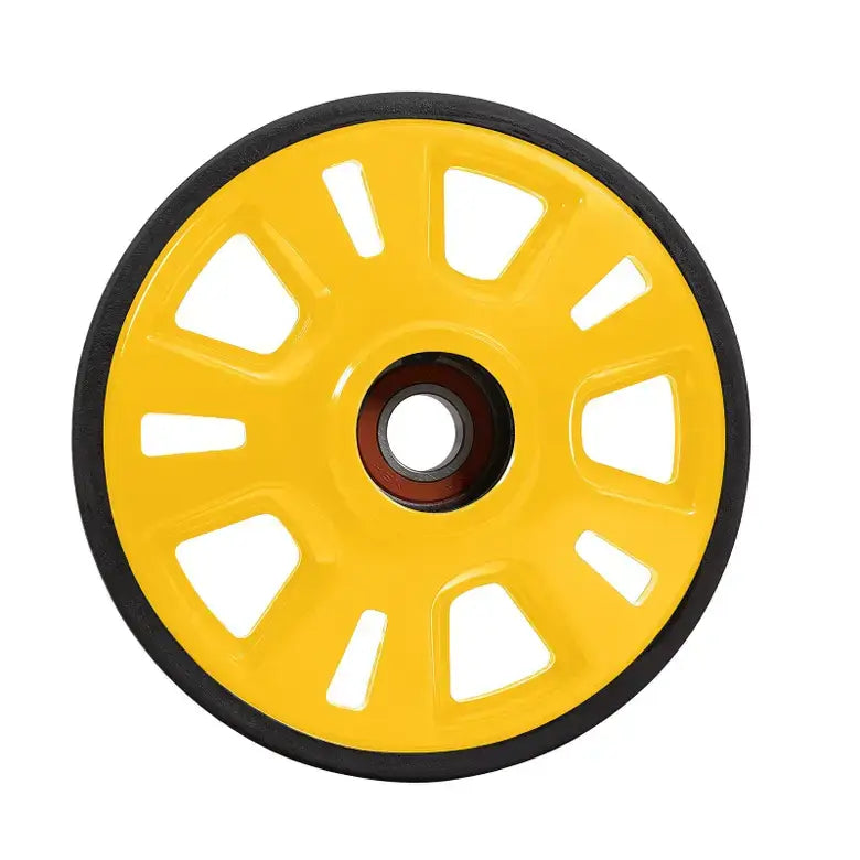 yellow lightweight wheel