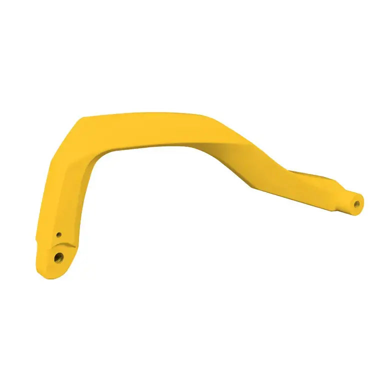 yellow ski handle