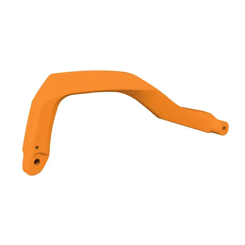 orange ski handle
