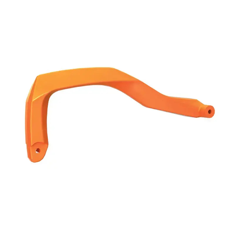 orange ski handle