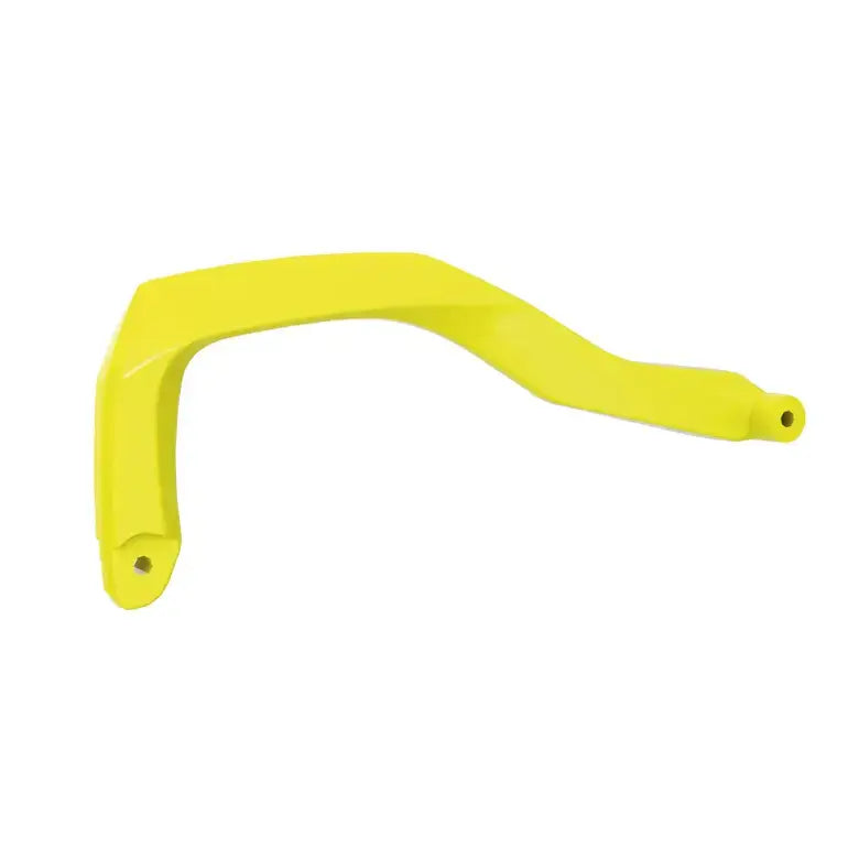 yellow ski handle