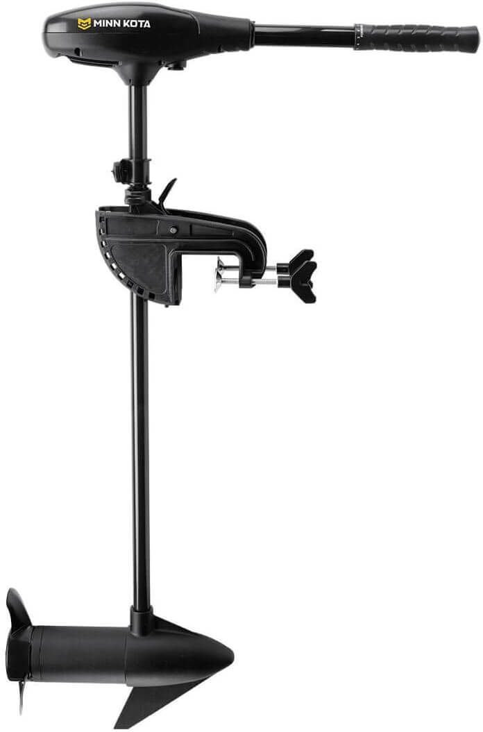 Moteur de pêche à la traîne Minn Kota 1352155M Endura Max pour eau douce, montage sur tableau arrière, 55 lb de poussée, arbre de 36 po, 12 volts