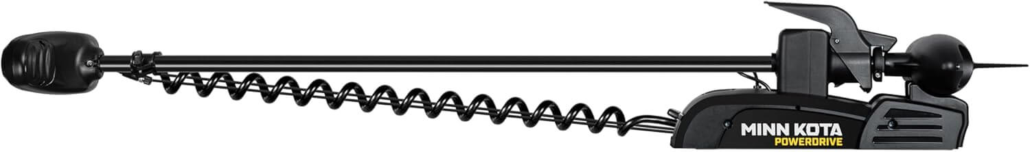 Minn Kota 1358450 Powerdrive™ Bow Mount Freshwater Trolling Motor w/Foot Pedal & CHIRP Sonar, 55 lbs. Thrust, 54" Shaft, 12 Volts