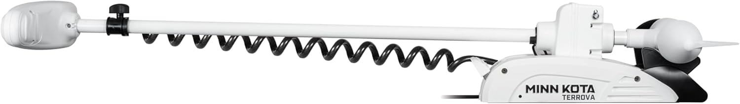 Minn Kota 1363771 Riptide Terrova® Bow Mount Saltwater Trolling Motor, 55 lbs. Thrust, 60" Shaft, 12 Volts