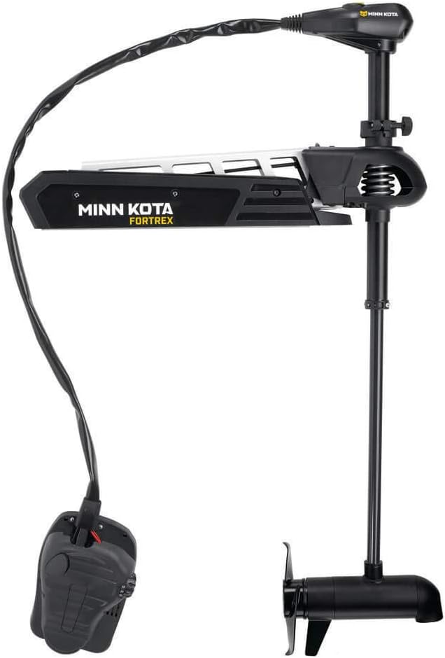 Minn Kota 1368668 Fortrex® Bow Mount Freshwater Trolling Motor, 80 lbs. Thrust, 52" Shaft, 24 Volts w/Dual Spectrum CHIRP