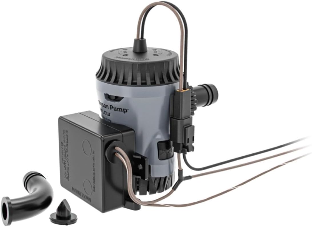 Johnson Pump Aqua Void Ultima Combo Bilge Pump 800GPH, 10-13636-01