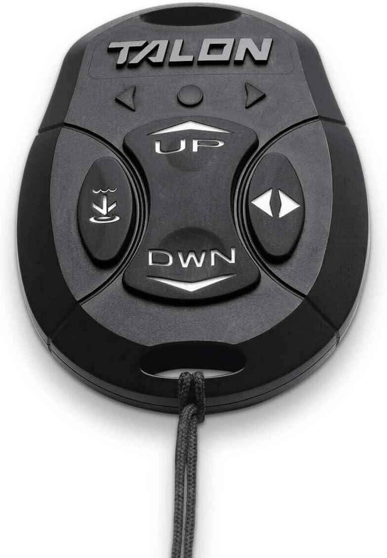 Minn Kota 1810462 Talon Shallow Water Anchor, 15' Black with Black Motor