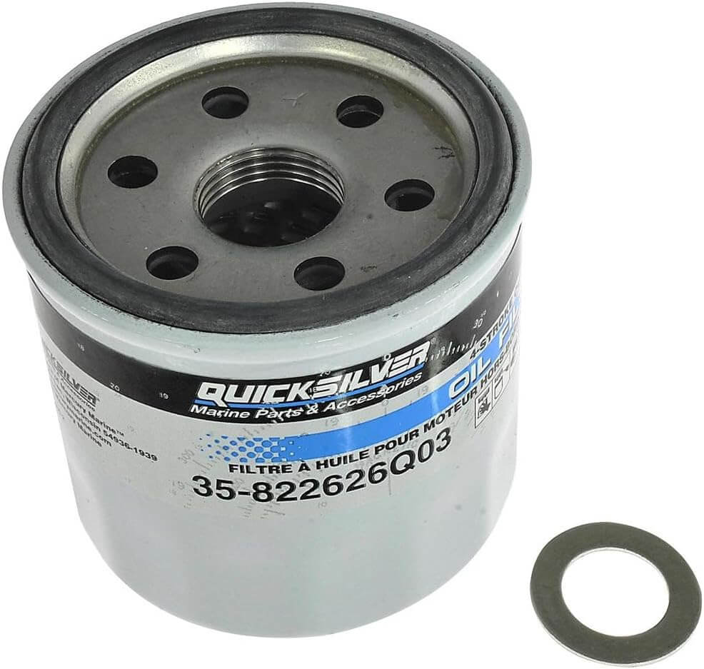 Quicksilver 25W-40 Oil Change Kit for 25/30 HP oil filter