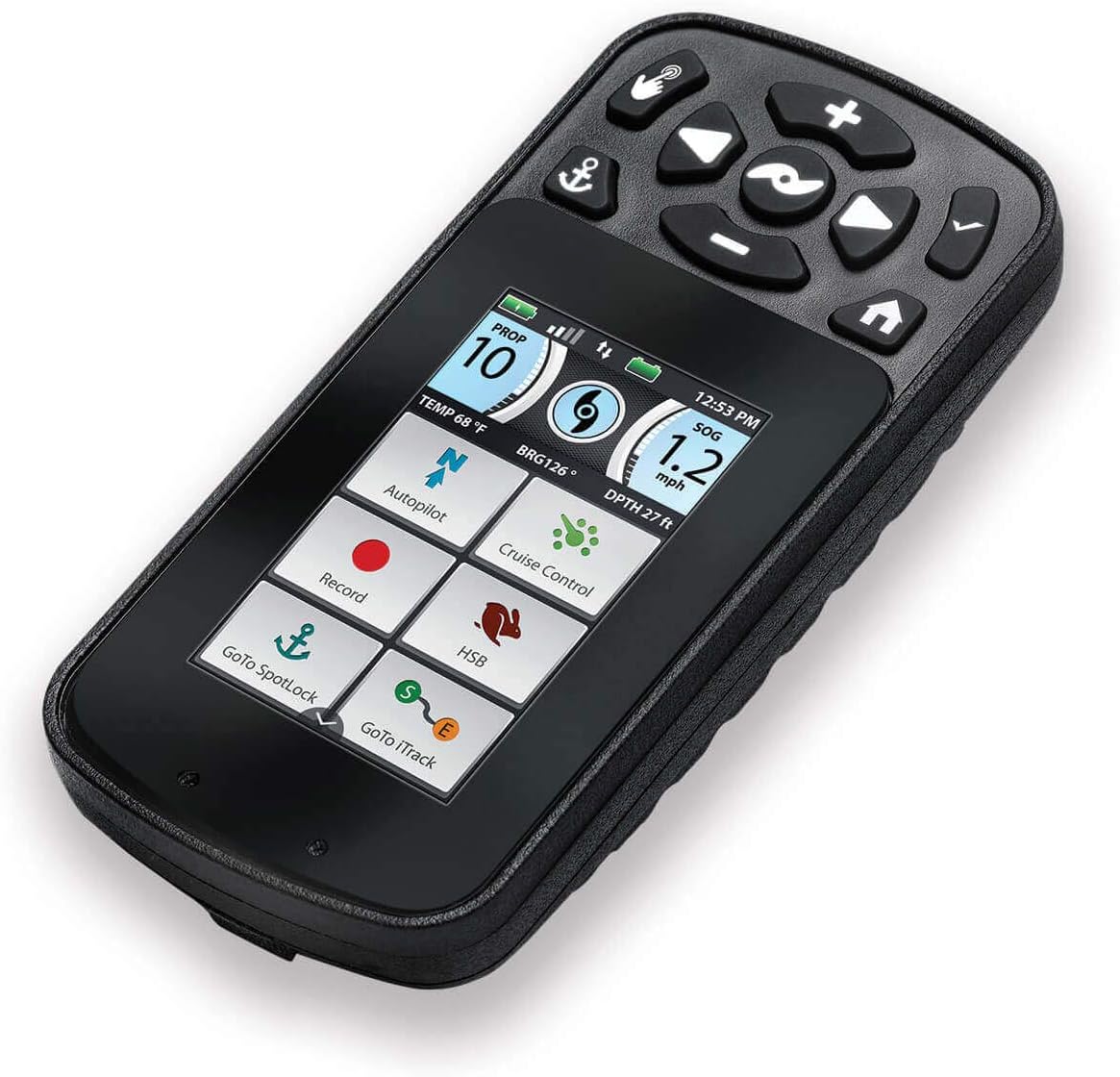 Moteur Minn Kota 1368830 Ultrex Freshwater à montage sur proue avec sonar universel 2 et GPS i-Pilot Link (36 V, 112 lb)