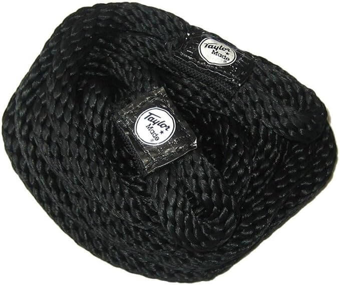 Taylor Made Fender Loc Fender Line 11313 Fender Loc Line, 3/8 inch x 72 inch, Black, 2 Pack