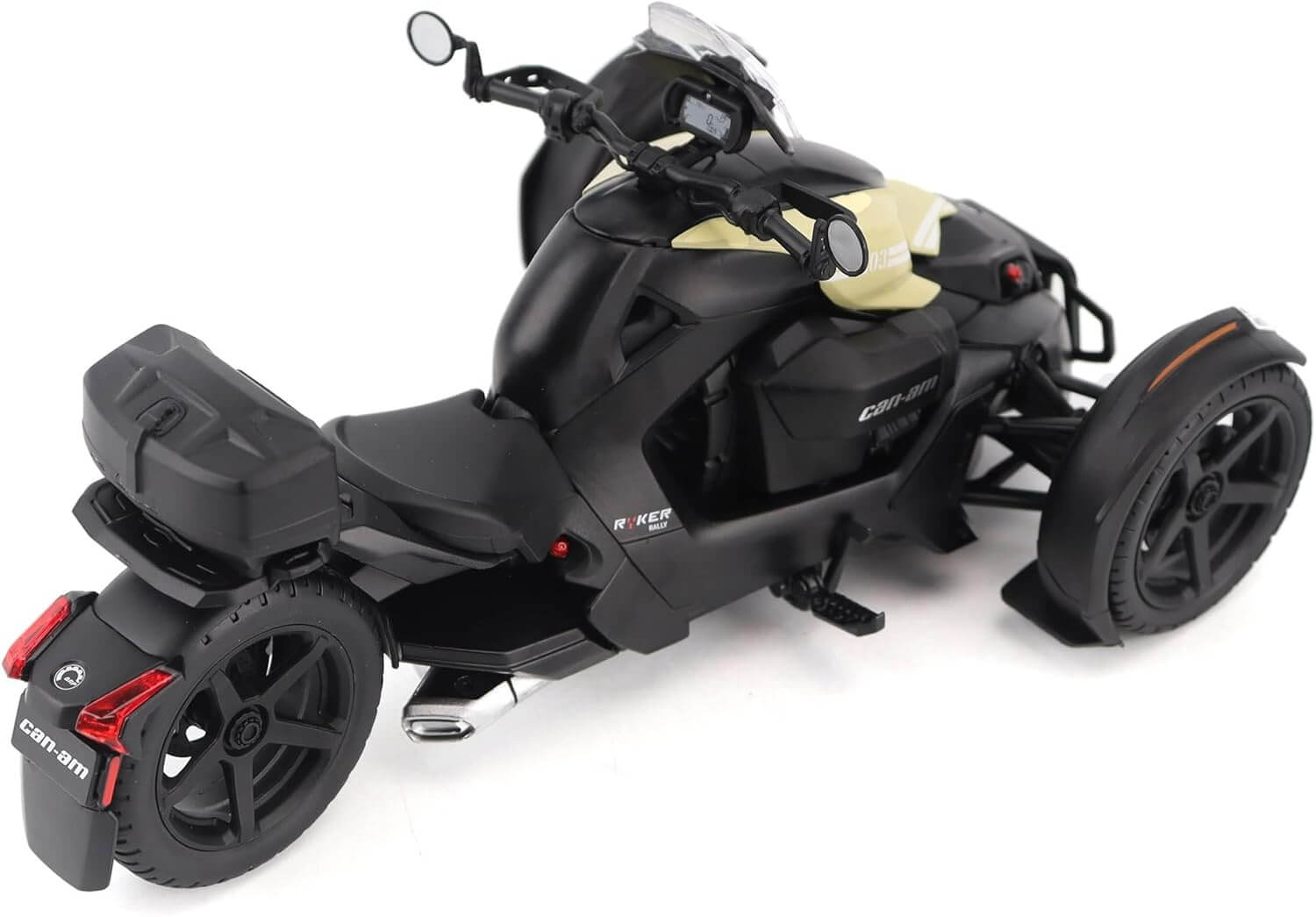 BRP Bombardier Models 1:12 Scale Diecast Replica Can-Am Ryker Rally, Sand, 68001