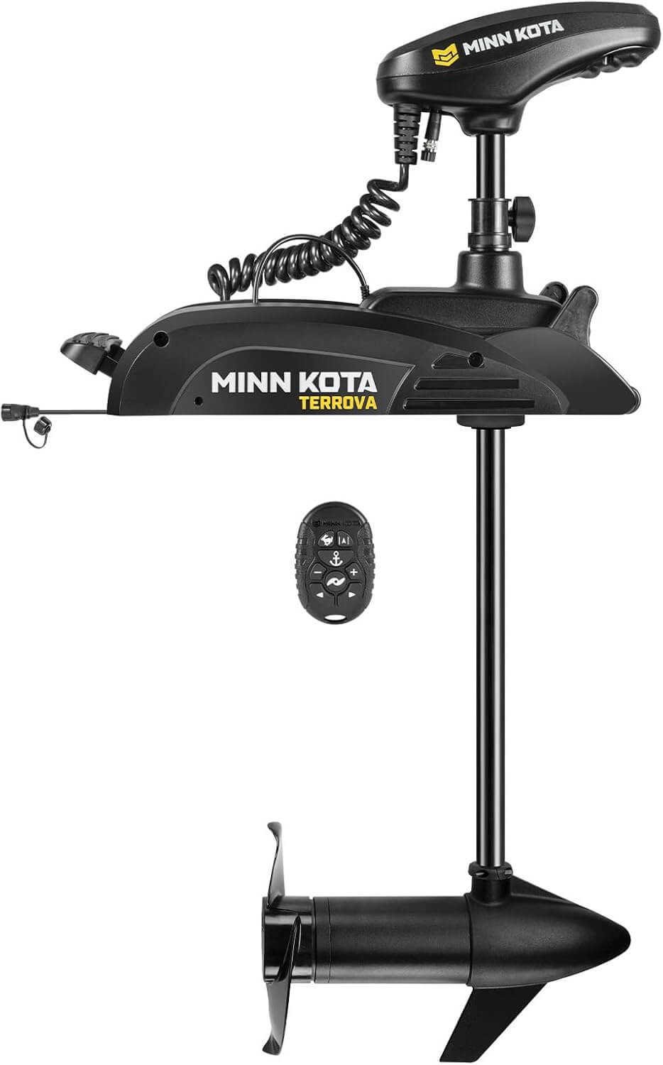 Minn Kota 1358340 Kayak Terrova Bow-Mount Electric Trolling Motor with GPS – 55 Lb. Thrust, 36 in. Shaft, Freshwater