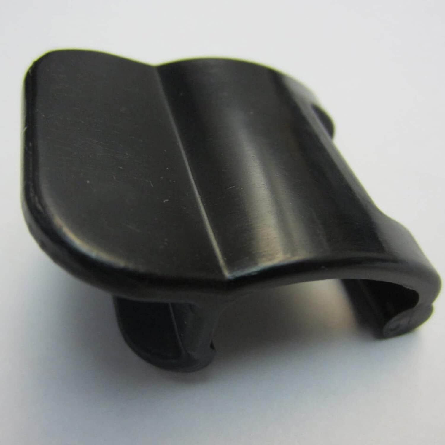 Sea-Doo black plastic clip 269501718, a durable single clip by BRP for reliable attachment.