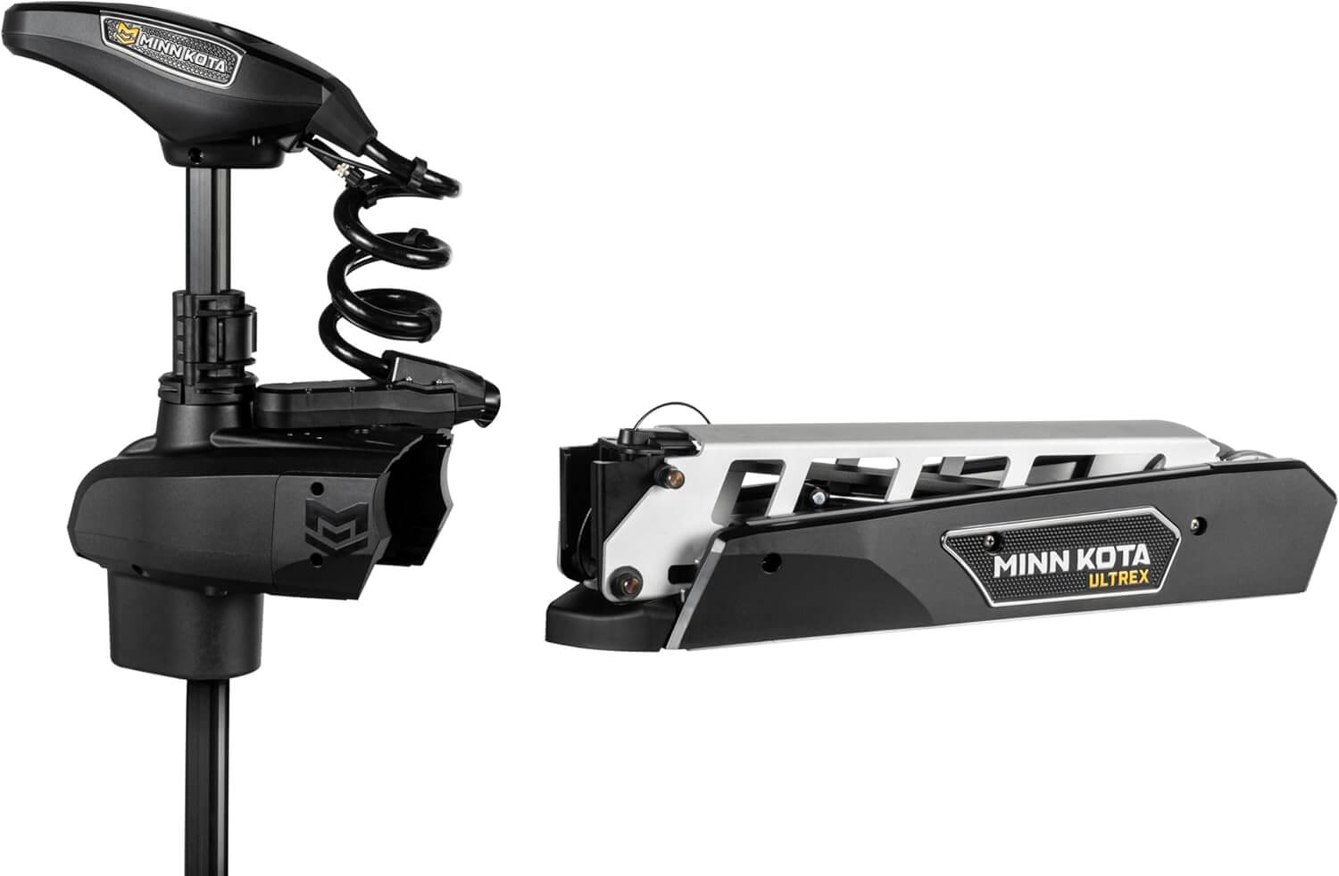 Minn Kota 1368900 Ultrex™ Quest Series Bow Mount Freshwater Trolling Motor, 90 / 115 lbs. Thrust, 45" Shaft, 24 / 36 Volts w/Micro Remote, Foot Pedal & Dual Spectrum CHRP Sonar