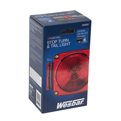 Wesbar 7-Function Submersible Under 80" Taillight - Left/Roadside, 2523023 | CLEARANCE