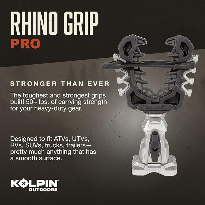 Kolpin 21560 Rhino Grip Pro-Universal Mount Carrying Racks info card