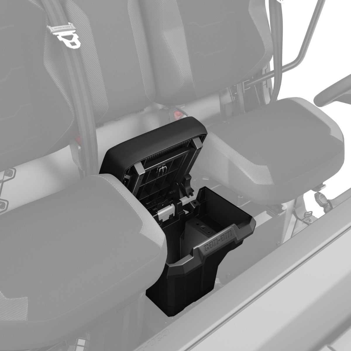 Can-Am Defender Center Underseat Storage Bin (7 L) - G2, 715009199, alternate view 1