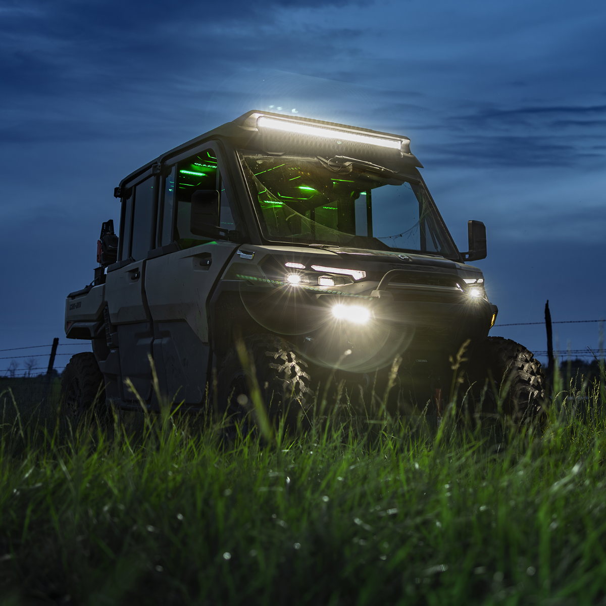 Can-Am Defender SMART Integrated Bumper Lights
