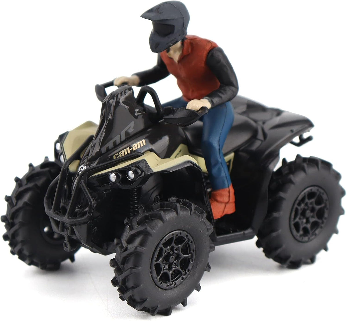 Diecast Masters Can-Am Renegade X MR 1000R 1:32 diecast model, Desert Tan & Carbon Black #60011 – view 1